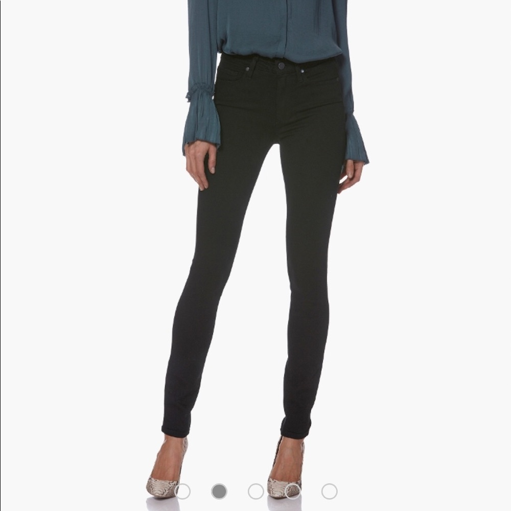 PAIGE Hoxton Ultra Skinny Pants - Black (Size 26)